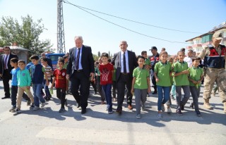 Battalgazi’de 'Yaya Geçidi Nöbeti Etkinliği'...