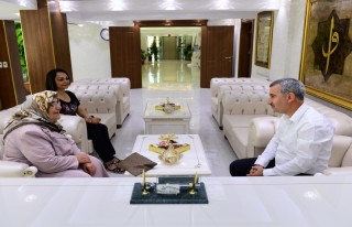 Başkan Çınar'ı Duygulandıran Ziyaret