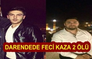 Darende’de Feci Kaza… 2 Ölü