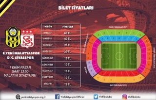 EYMS-DG Sivasspor Maç Biletleri Satışta
