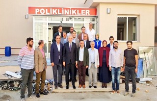 Kahtalı, Yeni Hastanedeki Çalışmaları İnceledi