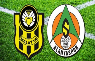 Maç Sonucu:Y.Malatyaspor 1-1 Alanyaspor