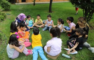 Millet Kıraathanesi Anaokulu Öğrencilerini Ağırladı