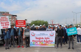 ‘Sağlıklı Yaşam Yürüyüşü’ Yapıldı