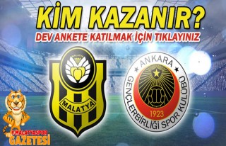 Y.Malatyaspor-Gençlerbirliği Maçını Kim Kazanır?