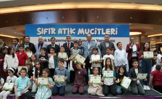 Sıfır Atıķ Mucitleri Yarışmasında Ödüller Dağıtıldı
