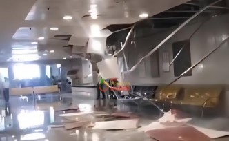 Malatya’da Sağanak Yağış Nedeniyle Hastanenin Tavanı Çöktü