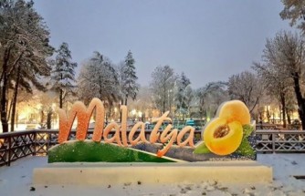 Malatya'dan Kar Görüntüleri