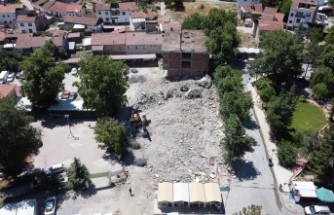 Eskimalatya’daki Eski Kaymakamlık Binasının Yıkımına Başlandı