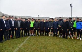 Malatya Protokolü'nden Yeni Malatyaspor'a Ziyaret