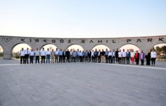 AK Parti’nin Yeni İl Teşkilatı Başkan Güder’in Yatırımlarını Gezdi