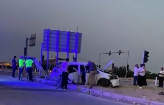 Akçadağ'da Trafik Kazası; 1 ölü, 2 yaralı