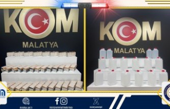 Binlerce Makaron ve Etil Alkol Ele Geçirildi