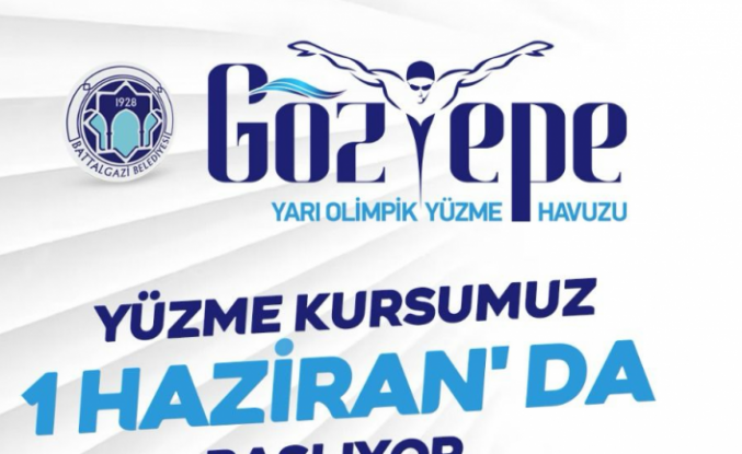 Battalgazi Belediyesi Yüzme Kulübü’nde Yeni Dönem: Kurslar 1 Haziran’da Başlıyor