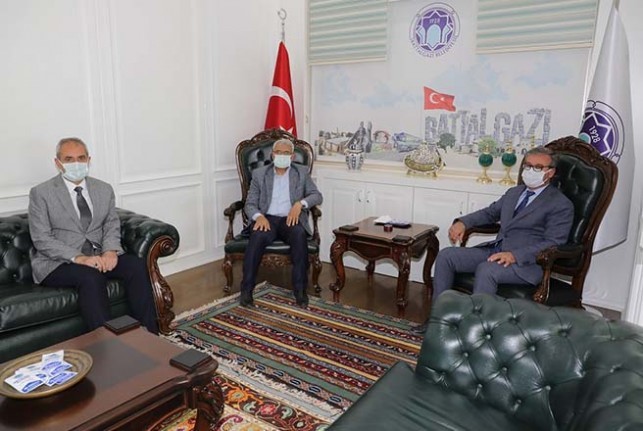 Başkan Güder, Afad Müdürü Türkeri Konuk Etti