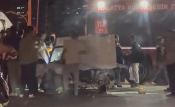 Malatya’da Trafik Kazası: 4 Yaralı