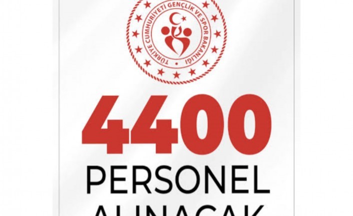 GSB 4400 Personel Alıyor